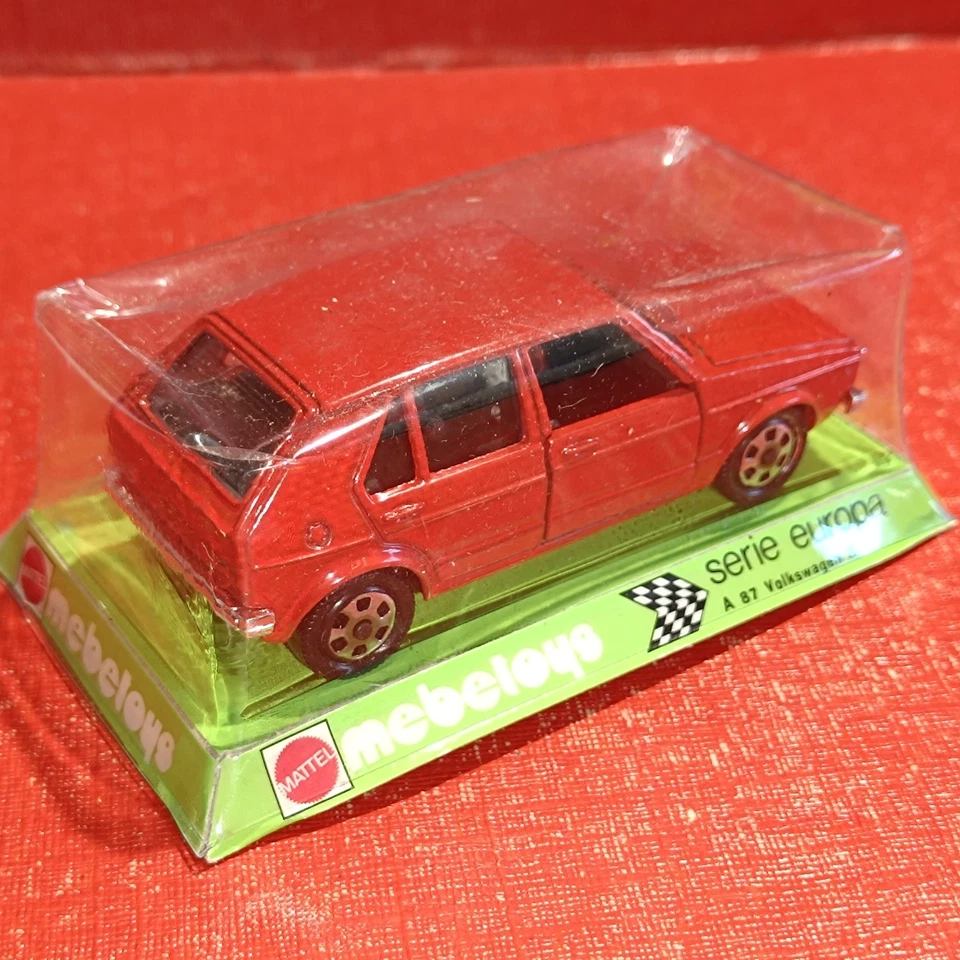 VOLKSWAGEN GOLF rouge 1/43 MEBETOYS europa  - Photo 2/4