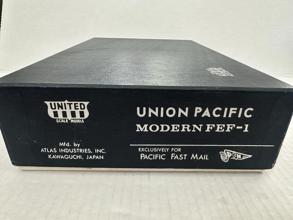 Atlas HO Scale Union Pacific Steam Loco Modern FEF-1 PFM Brass - Image 2 of 4