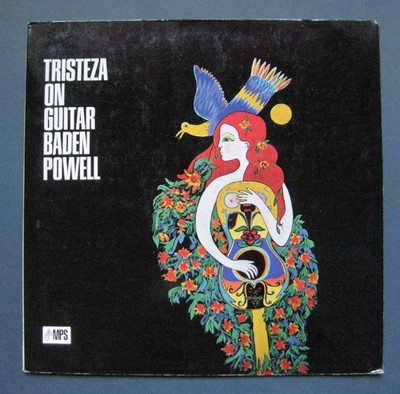 BADEN POWELL Tristeza On Guitar SABA SB 15090 VINYL Lp