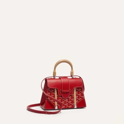 Goyard Structure Saigon Bag Mini Red 143653832