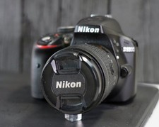 Nikon D3300 DSLR Camera w/ AF-P DX NIKKOR 18-55mm f/3.5-5.6G VR Lens NJL030114