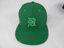 2022 Detroit Tigers Josh Lester #76 Game Issued Pos Used Green Hat St Pat 5
