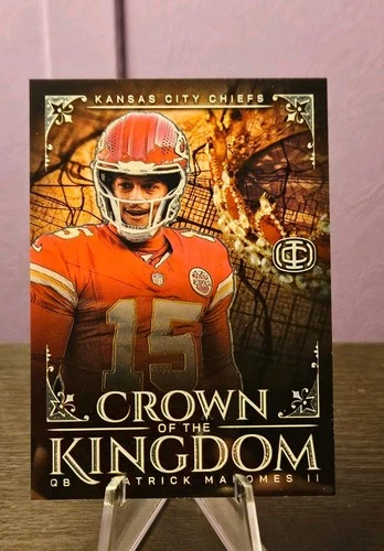 2025 Panini Icon Collection Patrick Mahomes Crown Of The Kingdom Card # CK-2