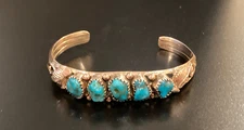 Navajo Bracelet - George and Nusie Henry - GNH Navajo Bracelet - Rare Find