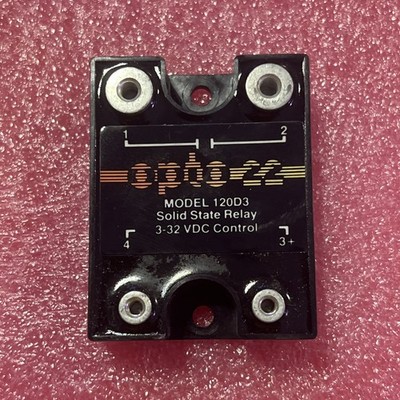 Brand NEW Opto 22 Model 120D3 Solid State Relay 3-32VDC Control