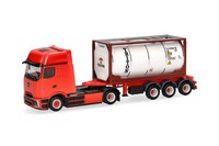 Herpa 960137 Mercedes-Benz Eactros 600 Procabin Gigaspace Tankcontainer Triton