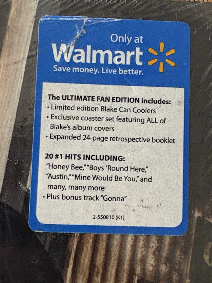 Blake Shelton Reloaded 20 # 1 Hits - Brand New Sealed “ Walmart Only Release “ - Image 2 of 4