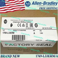 Ab 1769-l33erm Compactlogix 2 Mb Motion Controller Factory Sealed 1769l33erm Ab 1769-l33erm Compactlogix 2 Mb Motion Controller Factory Sealed 1769l33erm
