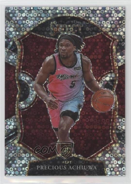 2020-21 Panini Select Concourse Disco Prizm Precious Achiuwa #80 j3z