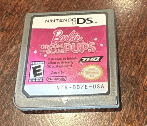Barbie: Groom And Glam Pups - Nintendo DS Game - Game Only