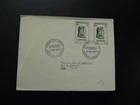 FDC writer Petrarque France 1956