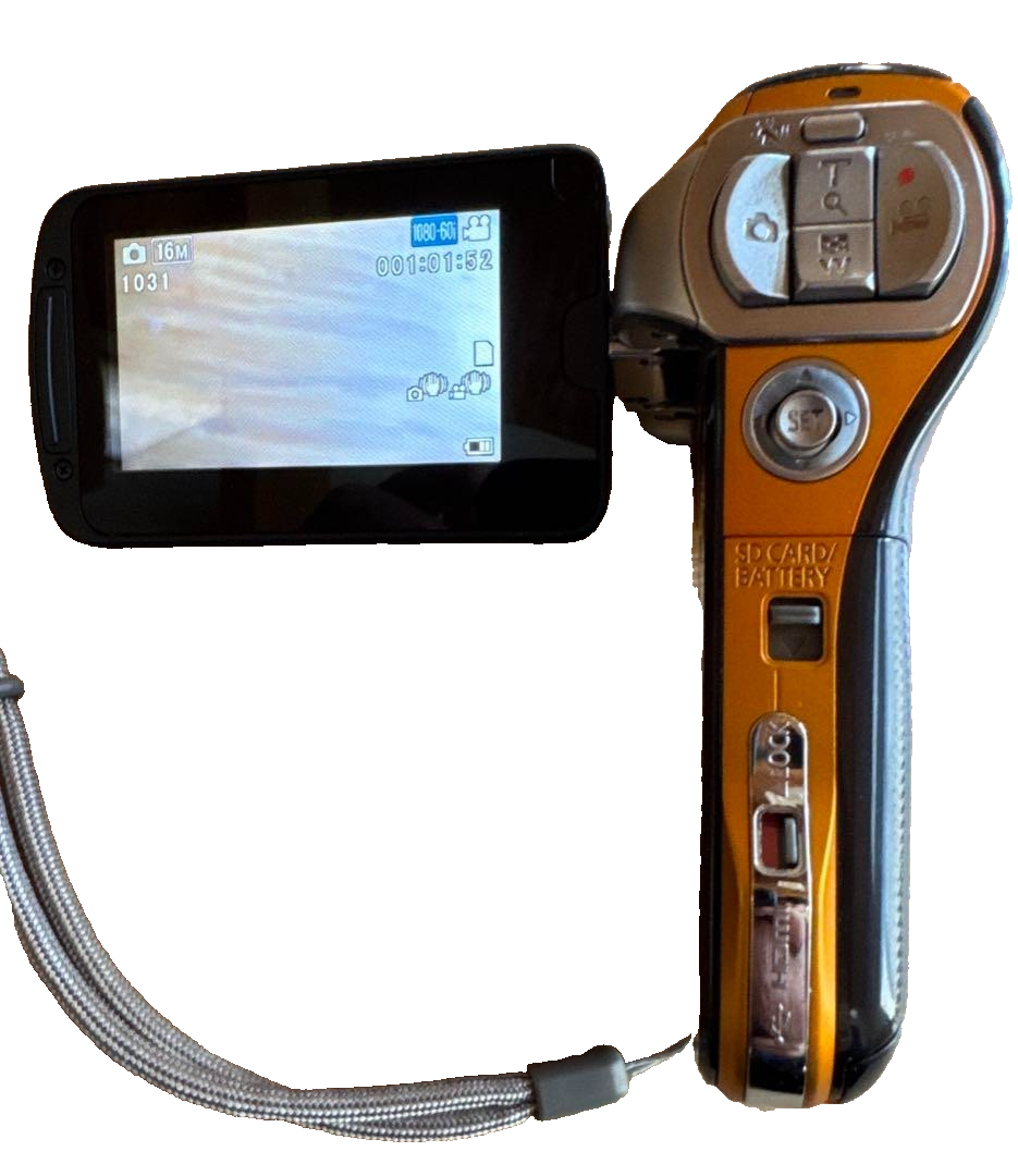 Panasonic HX-WA20 Camcorder Video Camera Black Waterproof Used