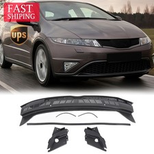 For Honda Civic 2006-2011 Front Top Windshield Cowl Wiper Arm Trim Cover Panel