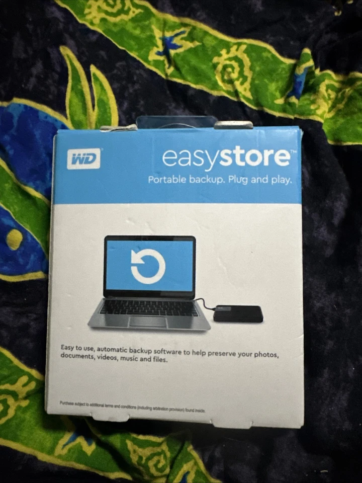 Brand New Western Digital (WD) easystore 1TB Portable External Hard Drive - Image 3 of 4