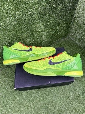 Size 14 - Nike Zoom Kobe 6 Protro Low Grinch 194500874268| eBay