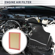Car Engine Air Filter No.95021102 for Buick Encore 2013-2022 1 Pcs Long life