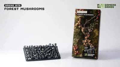 Gamers Grass Basing Bits Forest Mushrooms For Wargaming Miniature Bases GGBB-FM