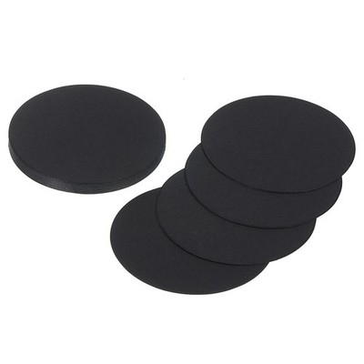 24 Pcs Circle Card Stock, 3.1 Inch Cardstock Paper Circles for Craft, Black