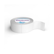 Blank White 1 X 2 Dissolvable Food Labels - Washes Off Qucikly No Residue - f...