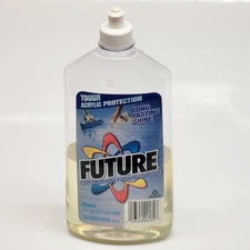 Vtg Future Premium Floor Finish 1998 27 oz Johnson Acrylic Polish Original- 45%