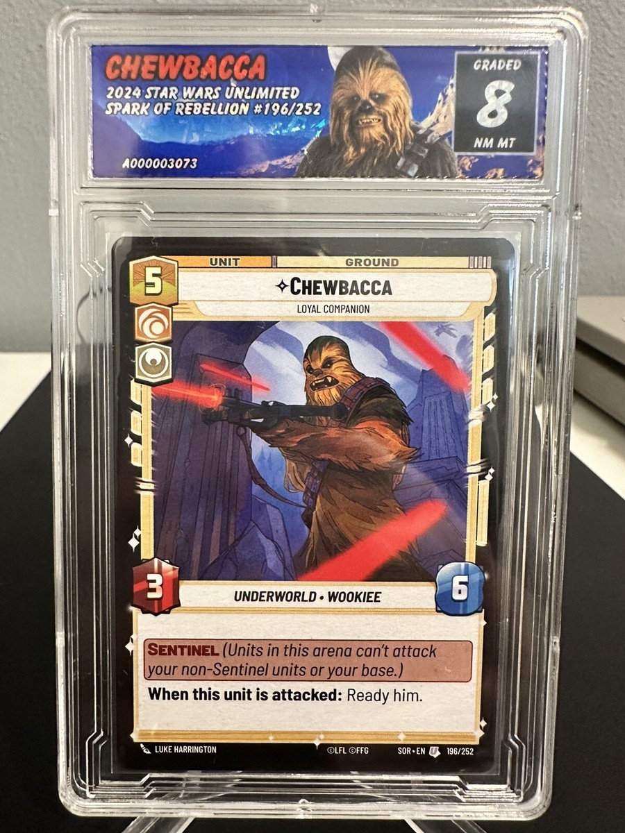 2024 Star Wars Unlimited TCG Chewbacca Loyal Companion Spark of