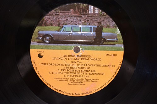 George Harrison – Living In The Material World LP Apple Records 1973 India Gatef - Foto 11 di 13