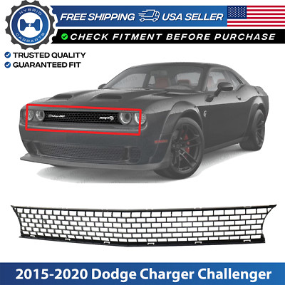 New Front Upper Grille for 2015-2022 Dodge Charger Challenger CH1200399
