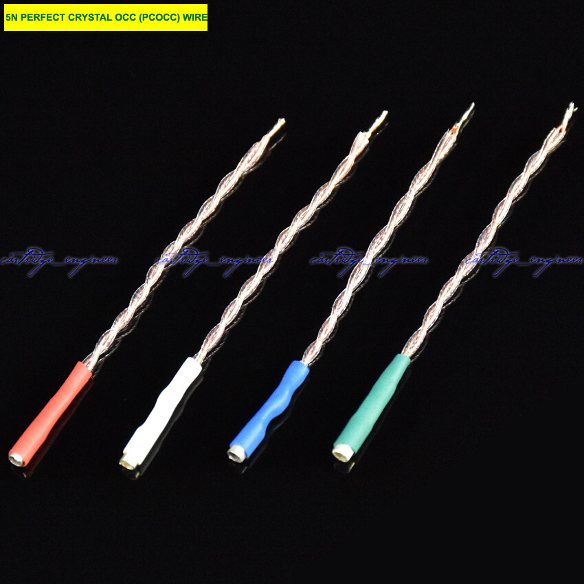 100cm FURUKAWA 30AWG 5N PERFECT CRYSTAL OCC (PCOCC) Wire Litz Tonearm Rewire - Foto 10
