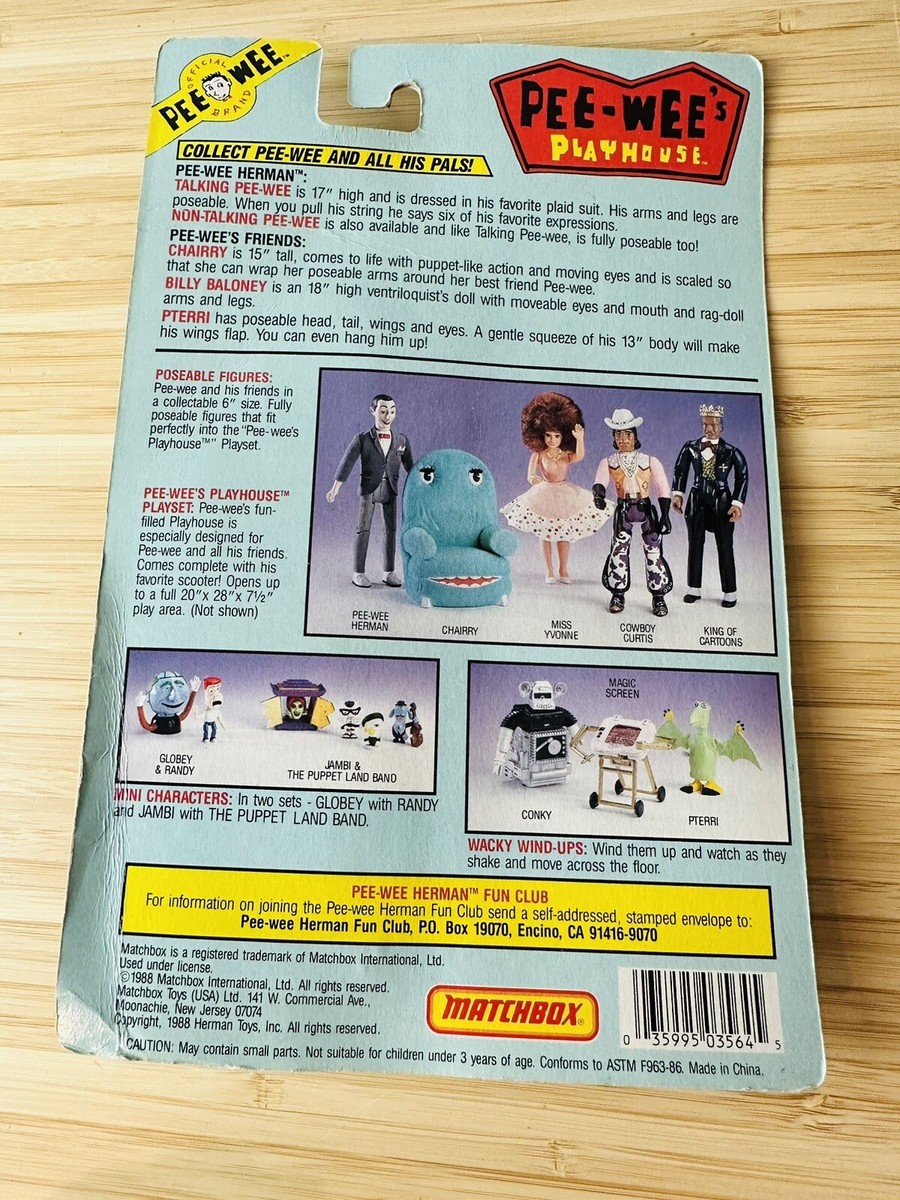Matchbox Pee-Wee's Playhouse - King of Cartoons Action