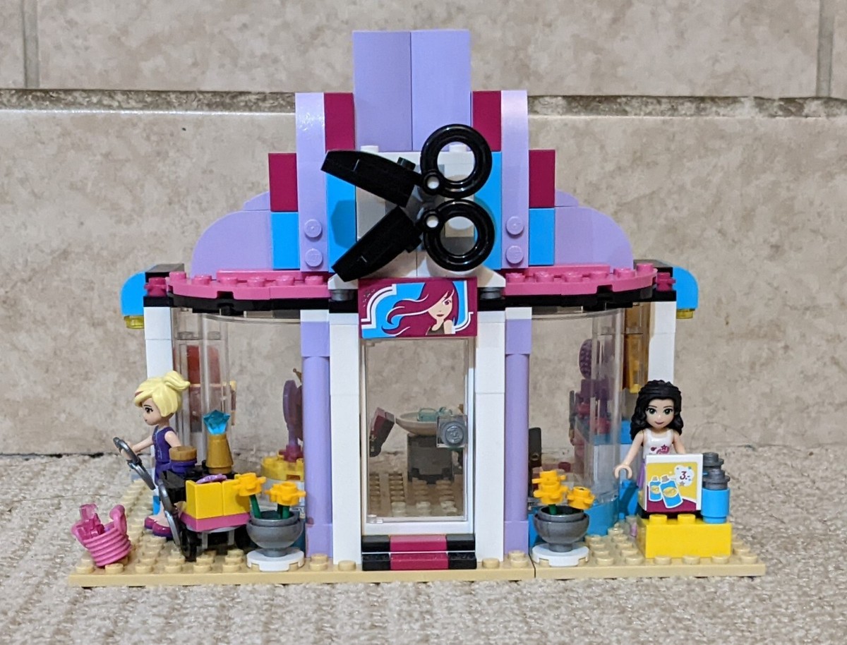 LEGO Friends Heartlake City Hair Salon (41093) complete with manual and  box