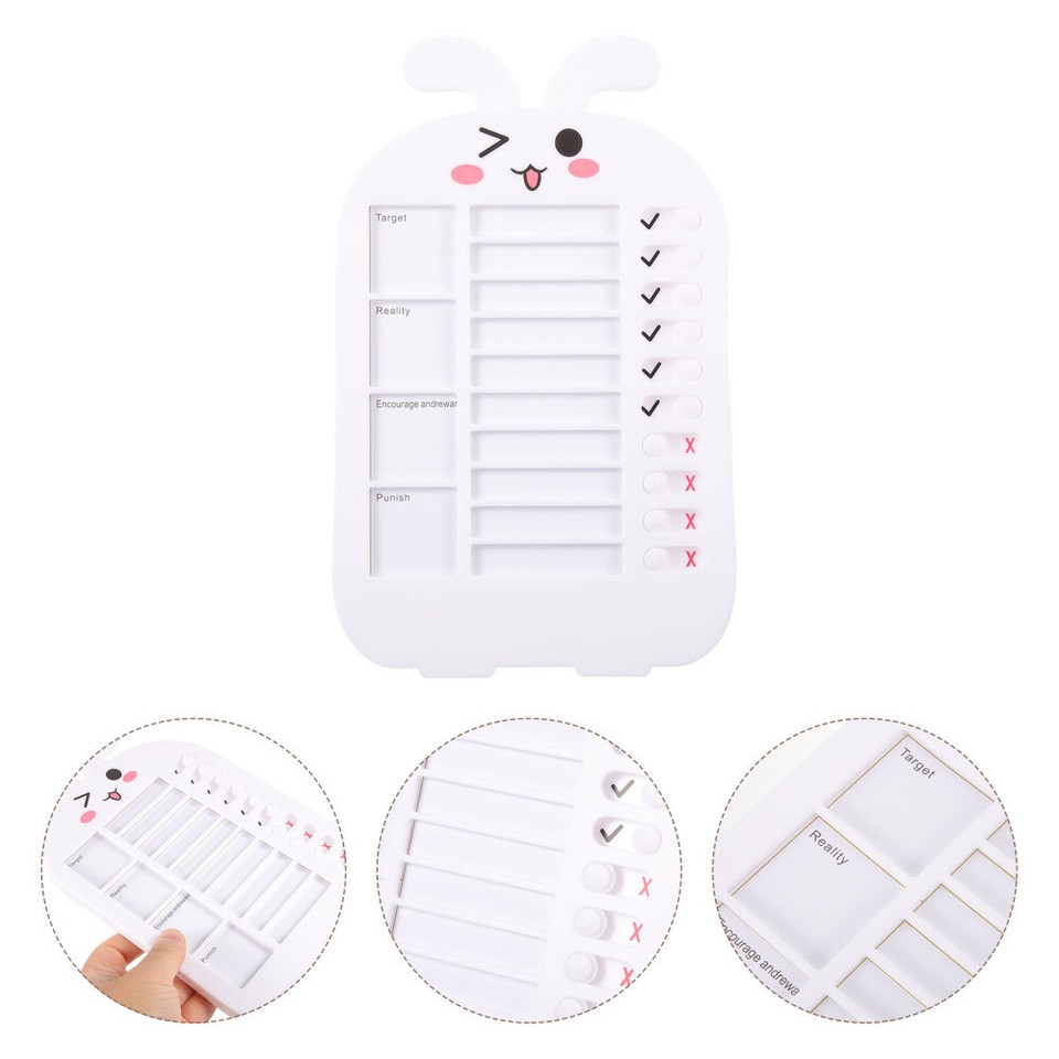 Yabauuop Visueller Zeitplan Für Kinder - Aufgaben-Tafel Mit 70 Karten