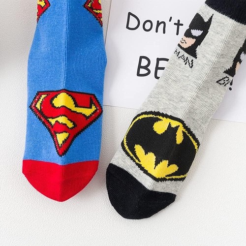 5 Pairs Superhero Children Socks - Avengers, Cotton Socks, Bed Socks - Picture 6 of 8