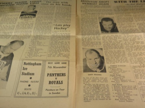 PERIÓDICO DE COLECCIÓN British Ice Hockey News 8 de noviembre de 1958 - Imagen 3 de 3