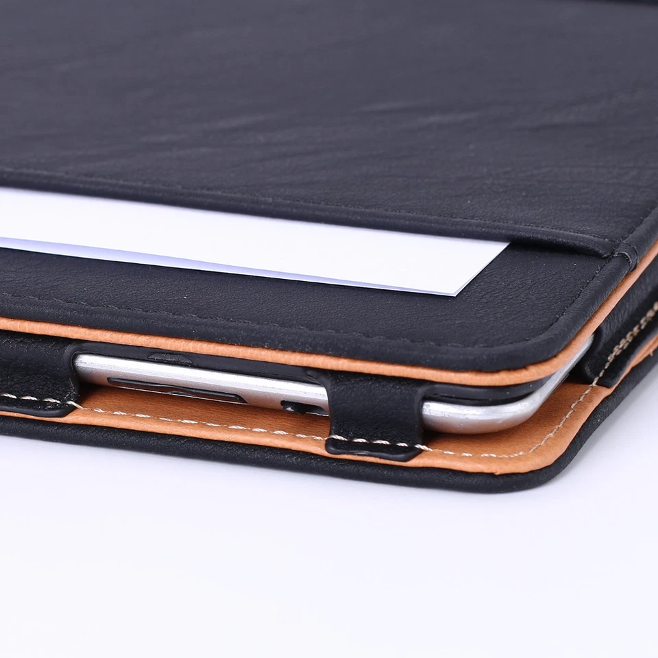 New Soft Leather Folio Wallet Smart Case Cover Sleep Wake Stand For Apple iPad - Image 4 of 4