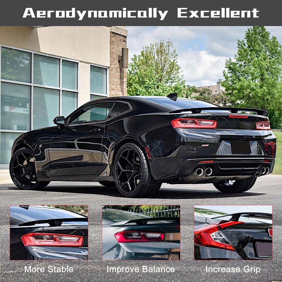 For Audi R8 V8 V10 46" Carbon Fiber GT-Style Rear Trunk Spoiler Wing Racing