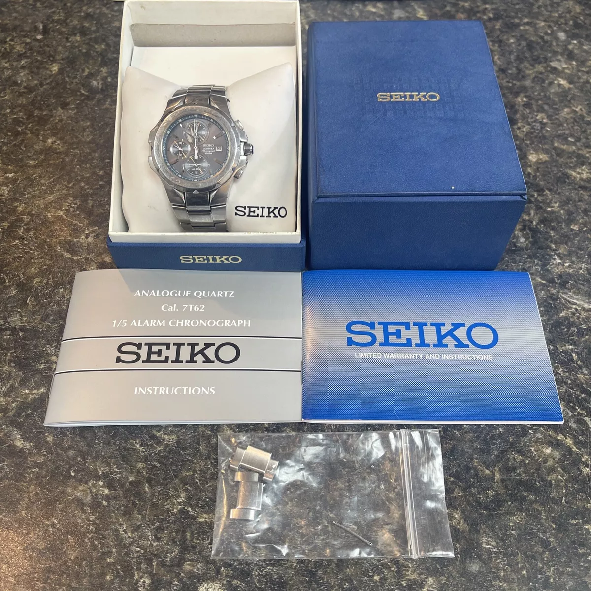 Seiko coutura blue dial sale