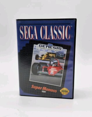 Super Monaco Gp 1 Sega Genesis Complete Cartridge In Great Shape Tested 