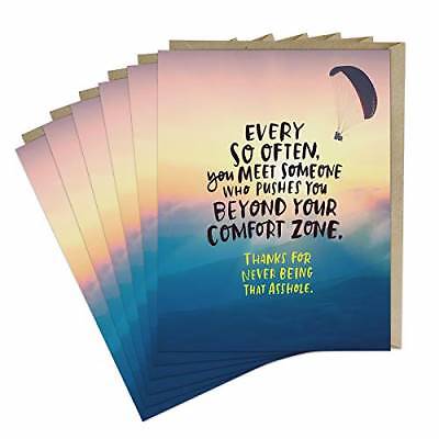 6er-Pack Emily McDowell Friends Comfort Zone Karte,