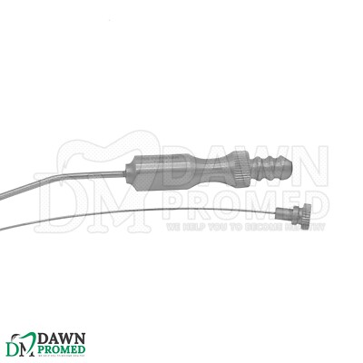 Set 5 Tubi Di Aspirazione Frazier In Acciaio Inox – Uso Diagnostico E Chirurgico Dentale