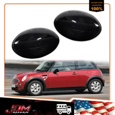 For 2002-2008 Mini Cooper R50 R52 R53 Smoke Lens Front Fender Side Marker Lights