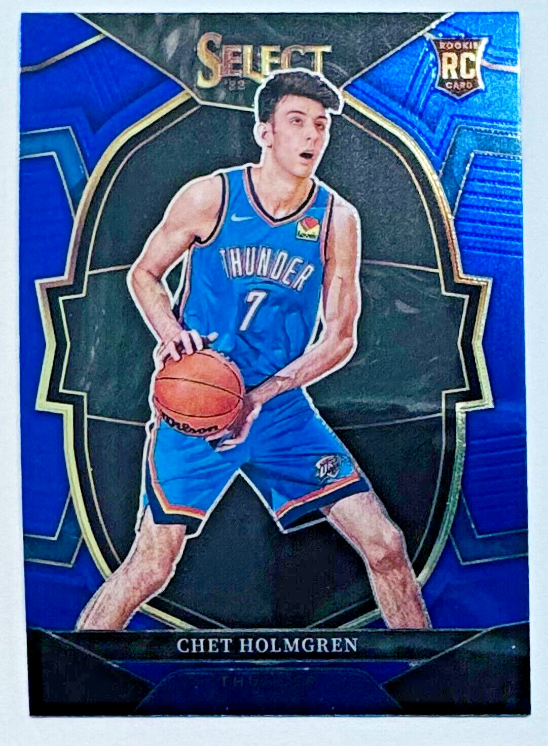 2022-23 Panini Select Concourse #83 - Chet Holmgren Rookie - OKC Thunder