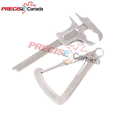 Dental Teeth Measuring Vernier Caliper Boley &amp; Iwanson Guages Dentist Lab Tools - Caseificio Mediterraneo