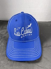 Blue Ocean LOS CABOS Vacation Seagulls Palm Trees Pacific Unused NEW Hat Cap