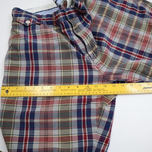 Polo Ralph Lauren Mens Golf Shorts Plaid Madres Casual 38 Vintage Skate Y2K Punk - Picture 5 of 12