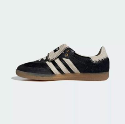 IE0580 Wales Bonner adidas Samba Pony Tonal Low Core Black IE0580 Wales Bonner adidas Samba Pony Tonal Low Core Black