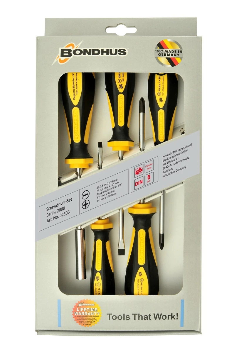 Bondhus screwdrivers deals