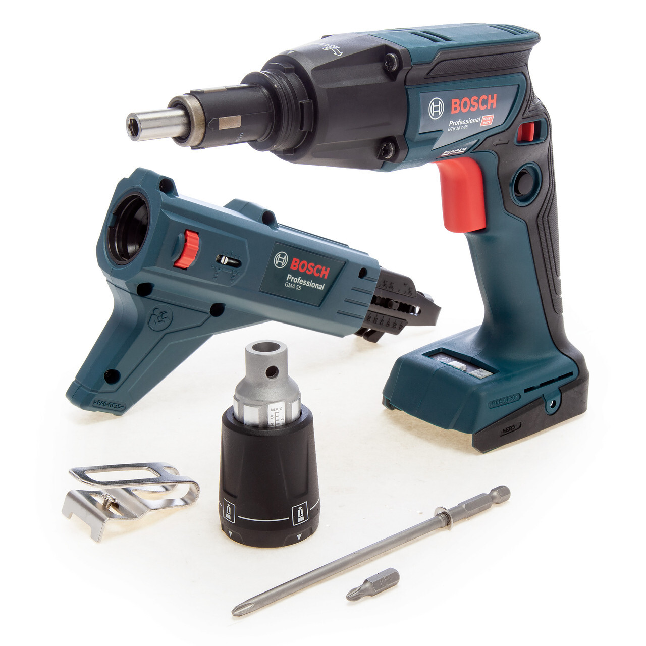 Image of Bosch GMA 55 Professional drywall screwdriver at eBay