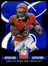 2014 Panini Elite Aspirations Giovani Bernard 46/75 #21