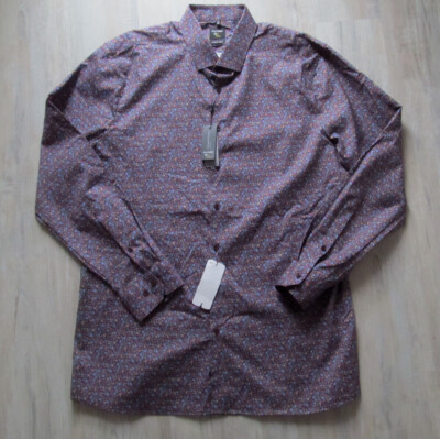 OLYMP LEVEL SIX 6 SUPER SLIM 1/1 HEMD Gr. 45 multicolor Col. 86 *NEU* 69,95 