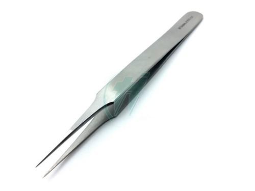 Pinzas de eliminación de suturas estilo joyero suizo #4 pinzas de punta fina lisa 4,5" - Imagen 10 de 12